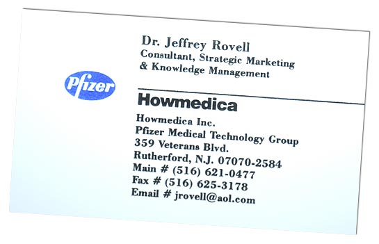 Business card photograph.